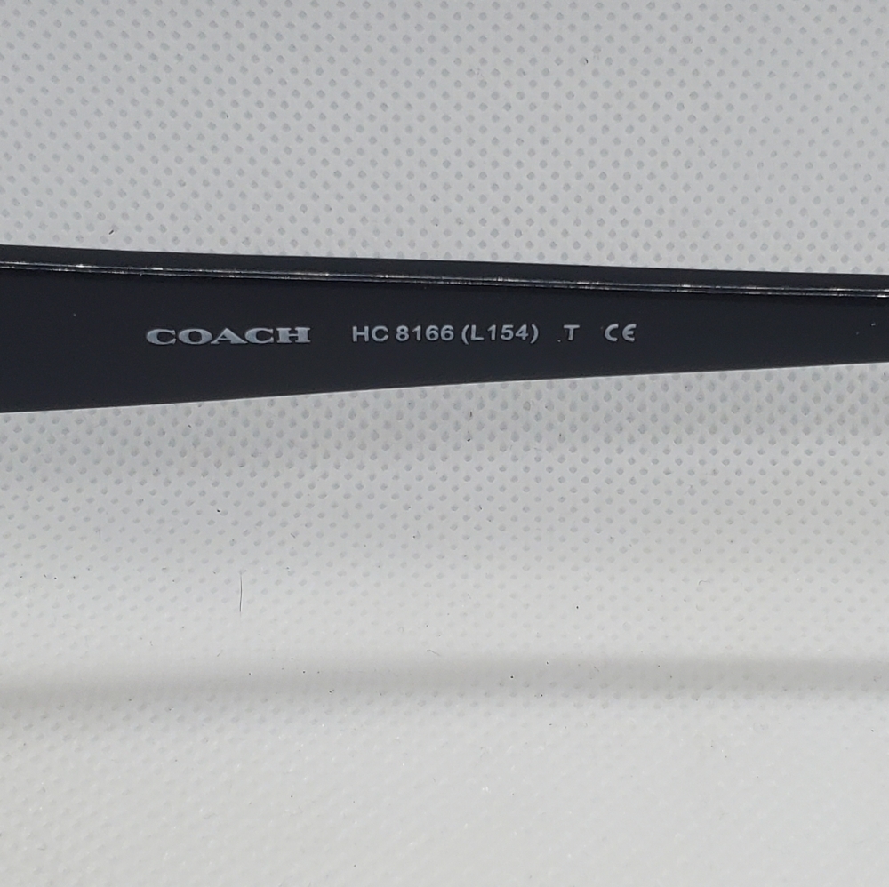 Coach Honey Mosaic Black Sunglasses - Picture 10 of 11